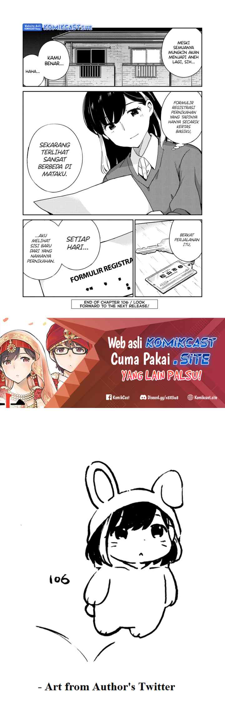 Kekkon Surutte, Hontou desu ka? chapter 106 halaman 10