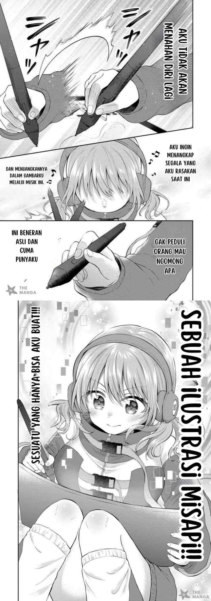 Tonari no Seki no Inkya Joshi ga Oshi Utaite Datta - Ore no Kyoku wo Uttatekure! chapter 9.2 halaman 4