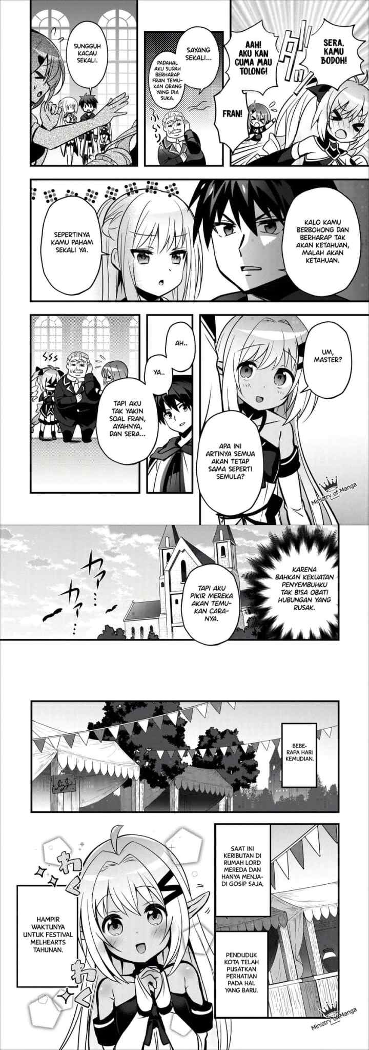 Isekai no Meikyuu Toshi de Chiyu Mahoutsukai Yattemasu chapter 11 halaman 8