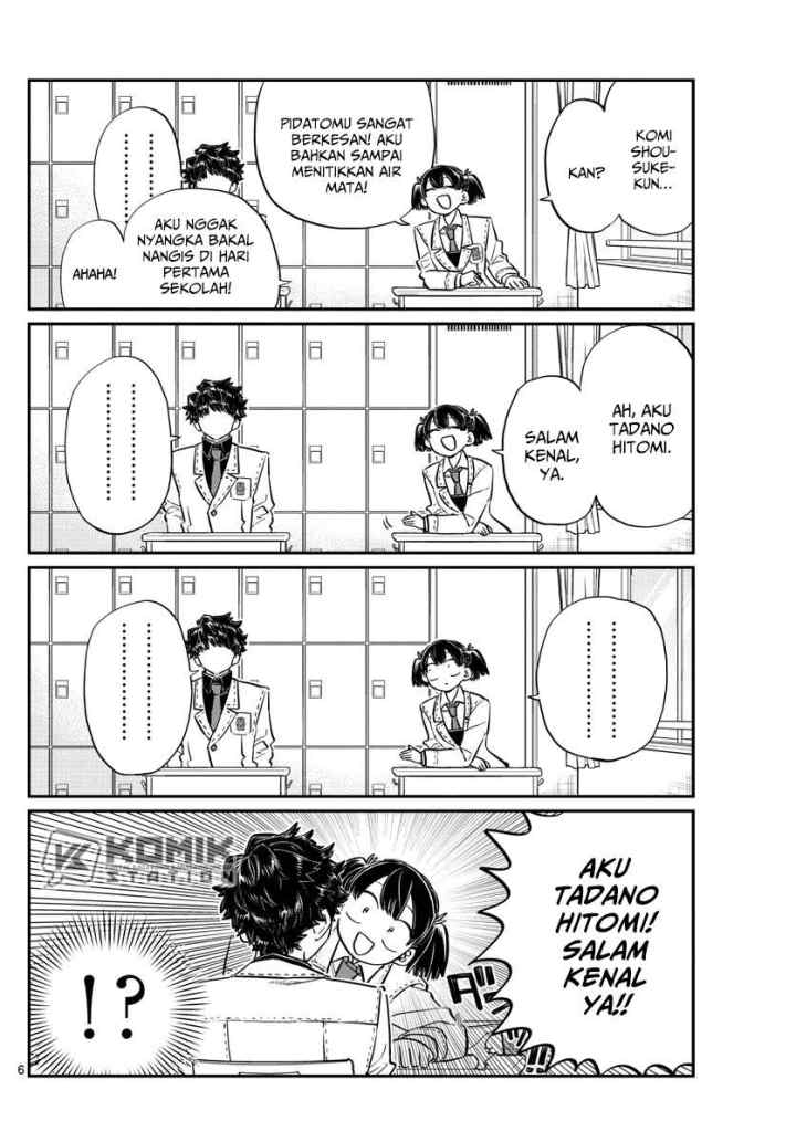 Komi-san wa Komyushou Desu chapter 133 halaman 8