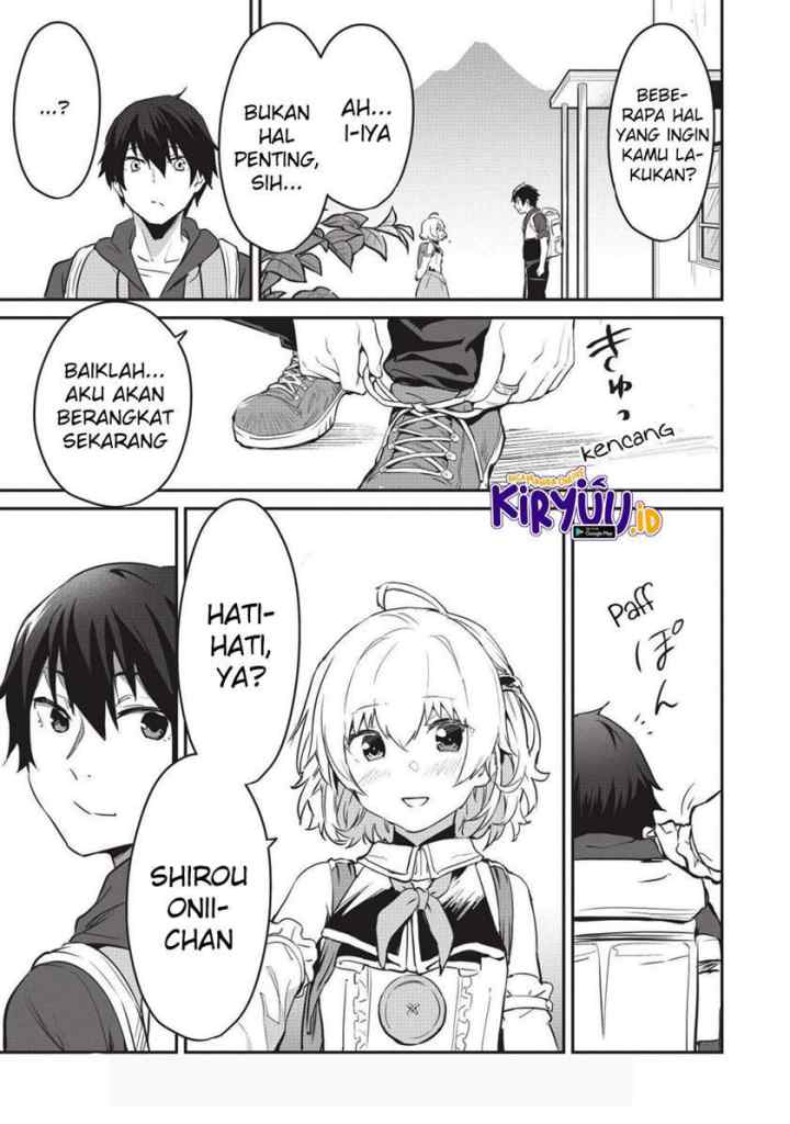 Itsudemo Jitaku ni Kaereru Ore wa, Isekai de Gyoushoujin o Hajimemashita chapter 9 halaman 4