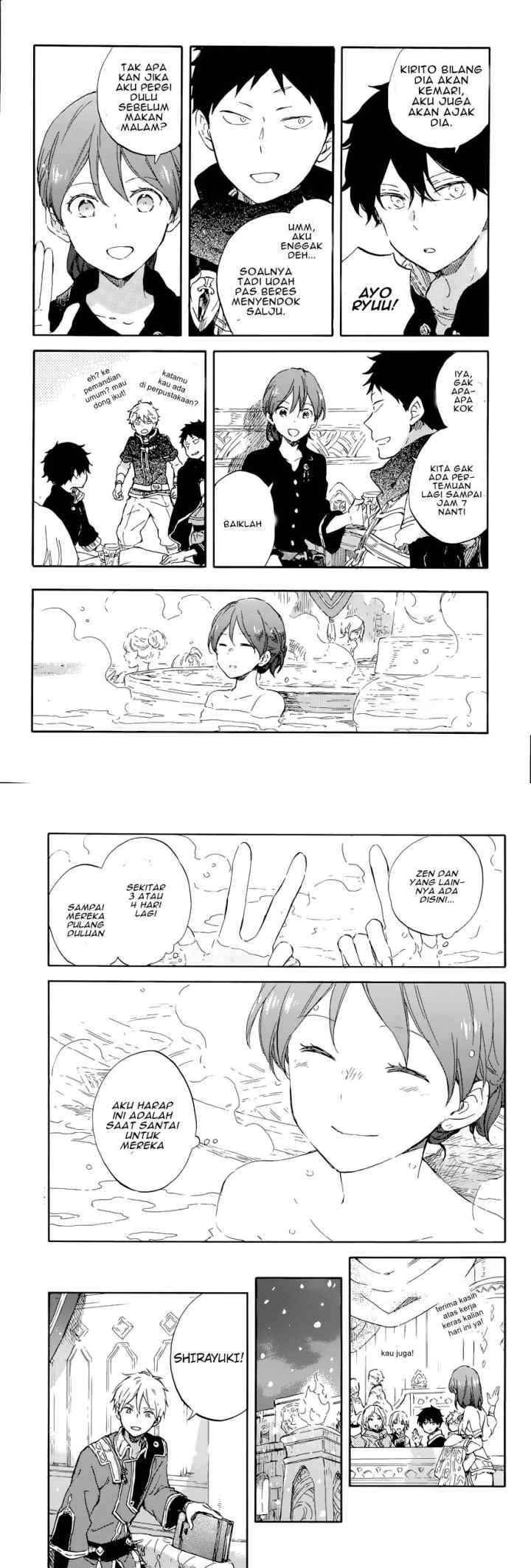Akagami no Shirayukihime chapter 99 halaman 13