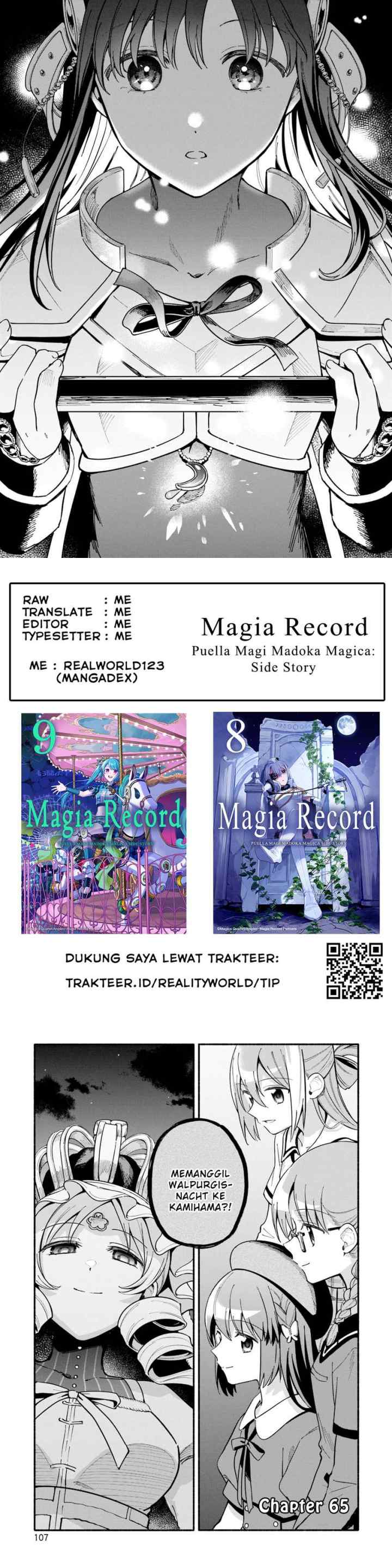 Magia Record: Mahou Shoujo Madoka☆Magica Gaiden chapter 65 halaman 8