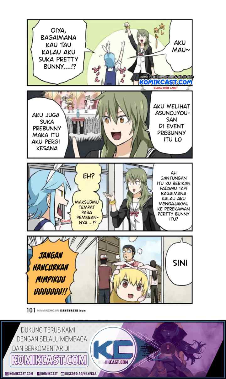 Hinmin Choujin Kanenashi-kun chapter 21 halaman 11