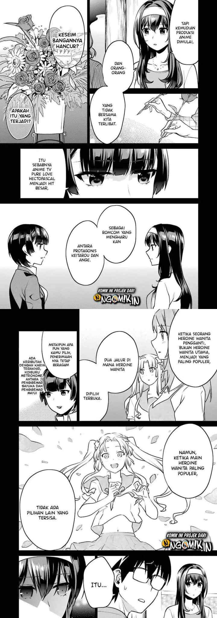 Saenai Heroine no Sodatekata: Koisuru Metronome chapter 46 halaman 6