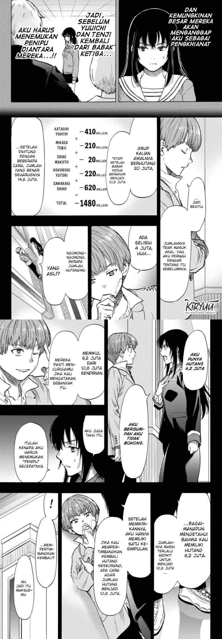 Tomodachi Game chapter 73 halaman 5