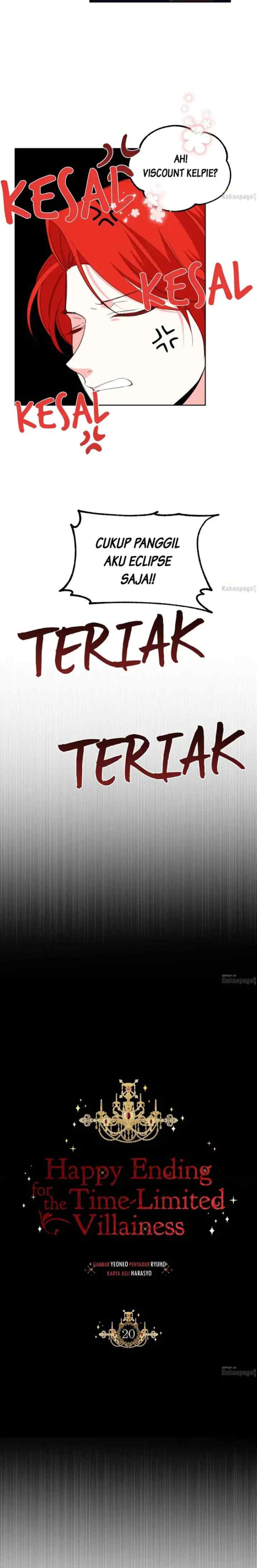 Happy Ending for the Time-Limited Villainess chapter 20 halaman 4