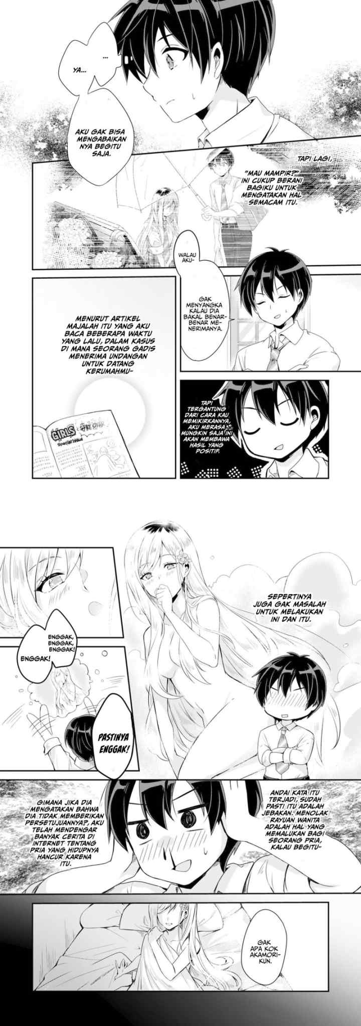 Class no Bocchi Gal wo Omochikaeri Shite Seisokei Bijin ni Shite Yatta Hanashi chapter 1 halaman 8