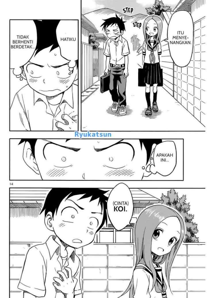 Karakai Jouzu no Takagi-san chapter 89 halaman 15