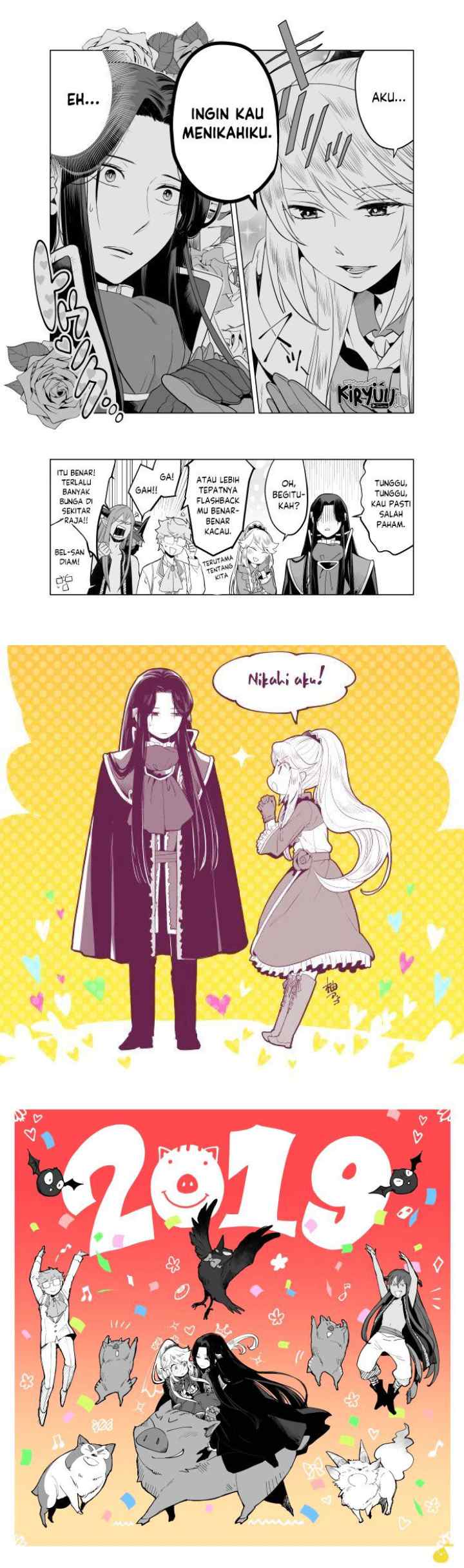 I'm a Villainous Daughter so I'm going to keep the Last Boss chapter 13.5 halaman 10