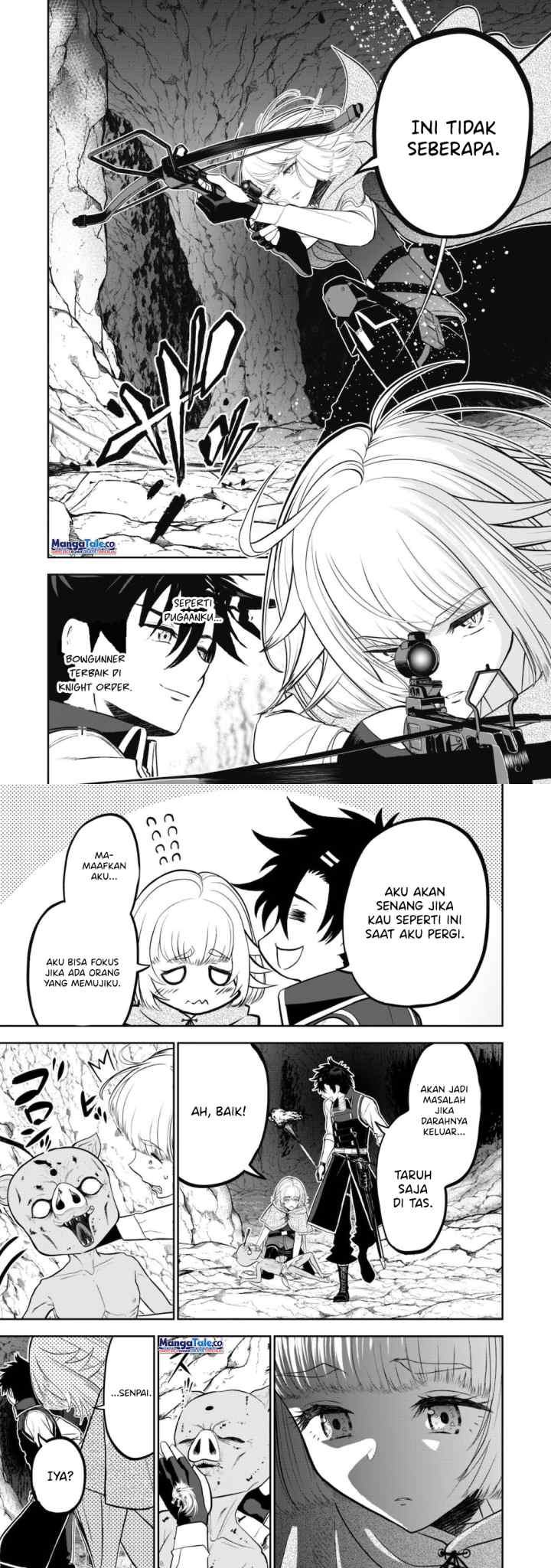 Saikyou Kenshi, Saiteihen Kishidan de Funsenchuu ~Orc wo Chi no Hate Made Oitsumete Zettai ni Shimatsu suru dake no Kantan? Nao Shigotodesu~ chapter 4 halaman 10