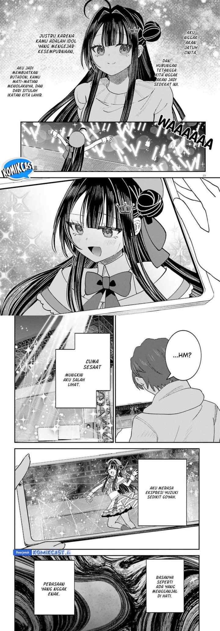 Ore no Haitoku Meshi o Onedari Sezu ni Irarenai, Otonari no Top Idol-sama chapter 10 halaman 12