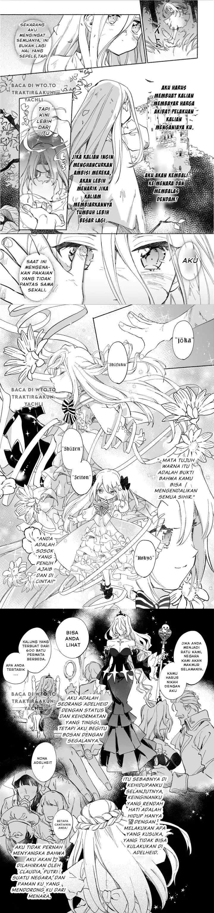 Shiitagerareta Tsuihou Oujo wa, Tensei shita Densetsu no Majo deshita ~Mukae ni Koraretemo Komarumasu. Juuboku to no Ohirune wo Jamashinaide Kudasai~ chapter 1 halaman 6