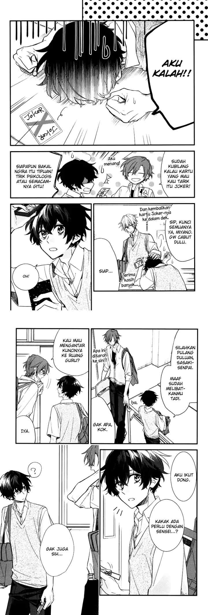 Sasaki to Miyano chapter 19 halaman 10
