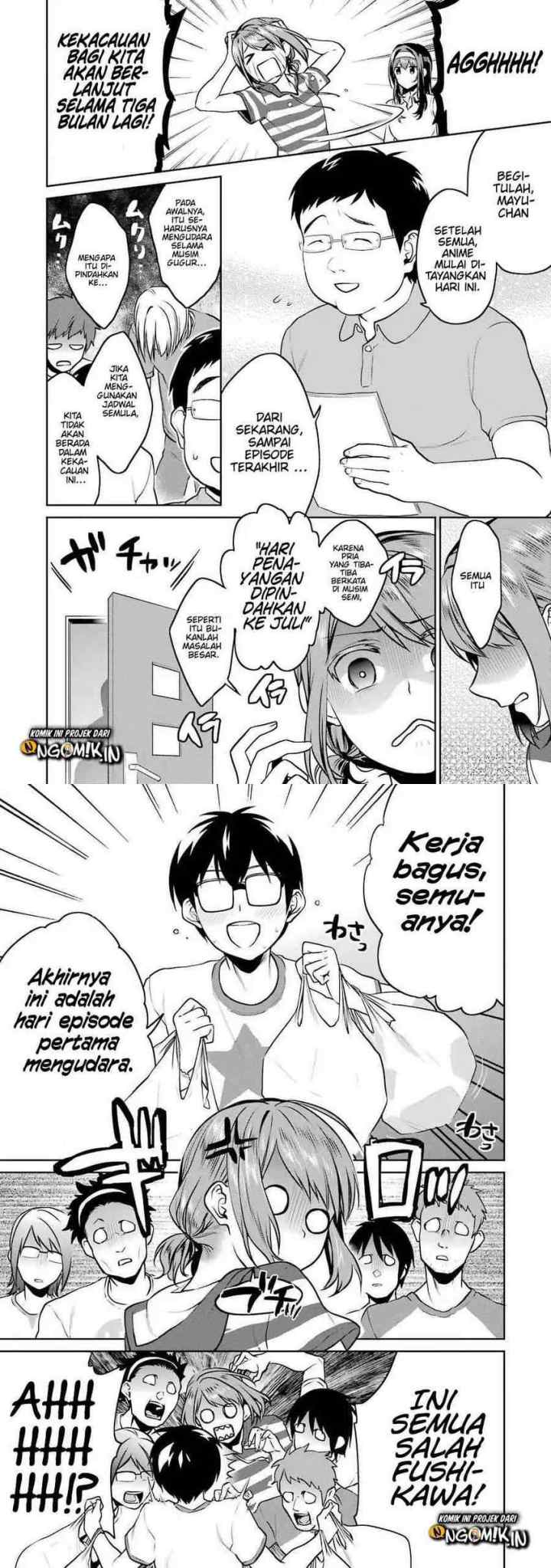 Saenai Heroine no Sodatekata: Koisuru Metronome chapter 44 halaman 4