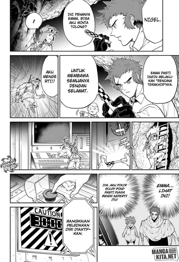 Yakusoku no Neverland chapter 95 halaman 13