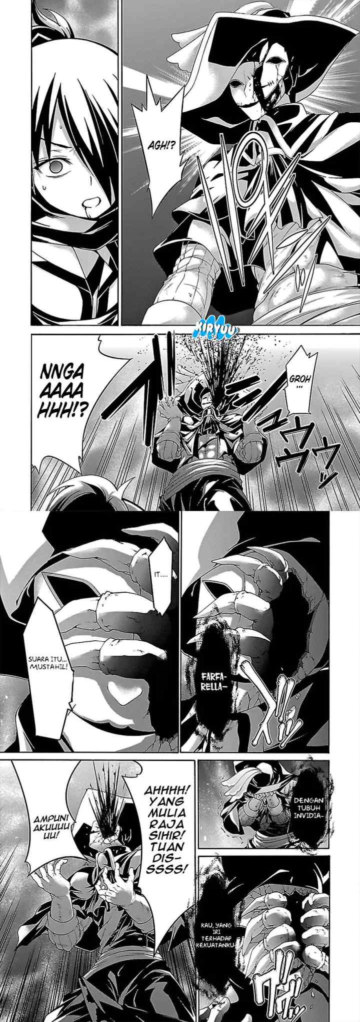 Trinity Seven chapter 80 halaman 18