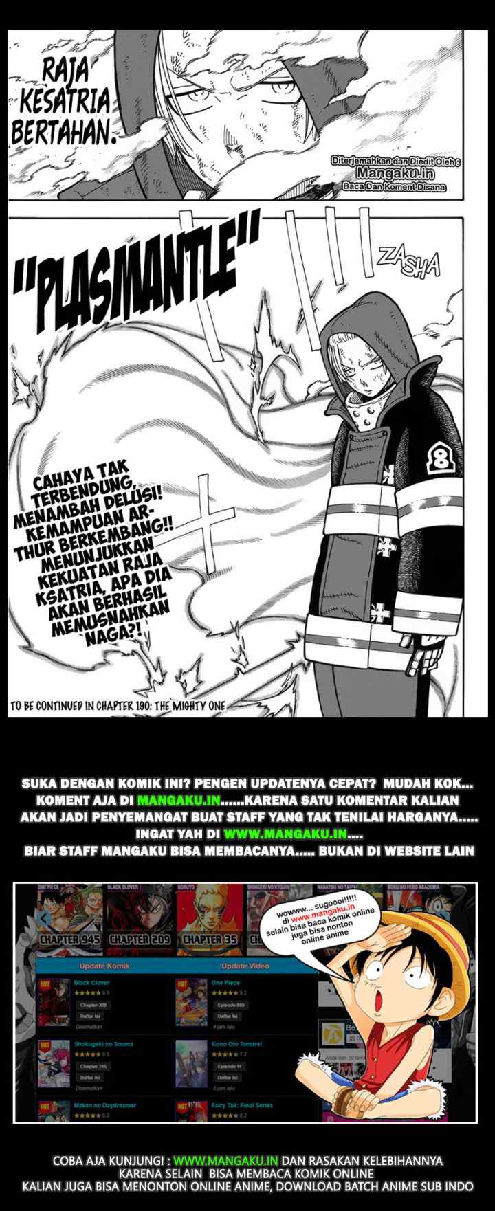 Enen no Shouboutai chapter 189 halaman 20