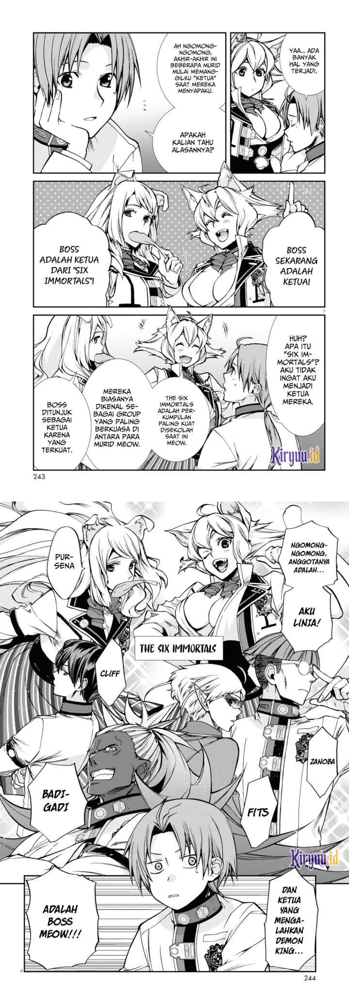 Mushoku Tensei: Isekai Ittara Honki Dasu chapter 91 halaman 5