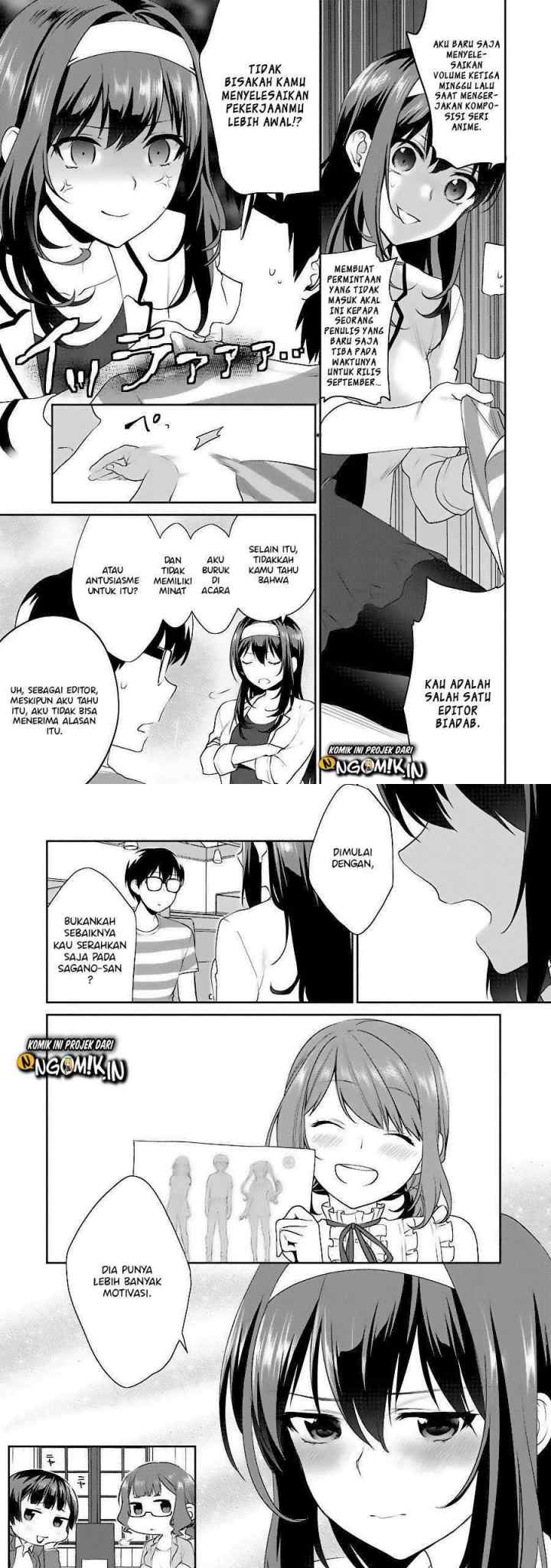 Saenai Heroine no Sodatekata: Koisuru Metronome chapter 33 halaman 6