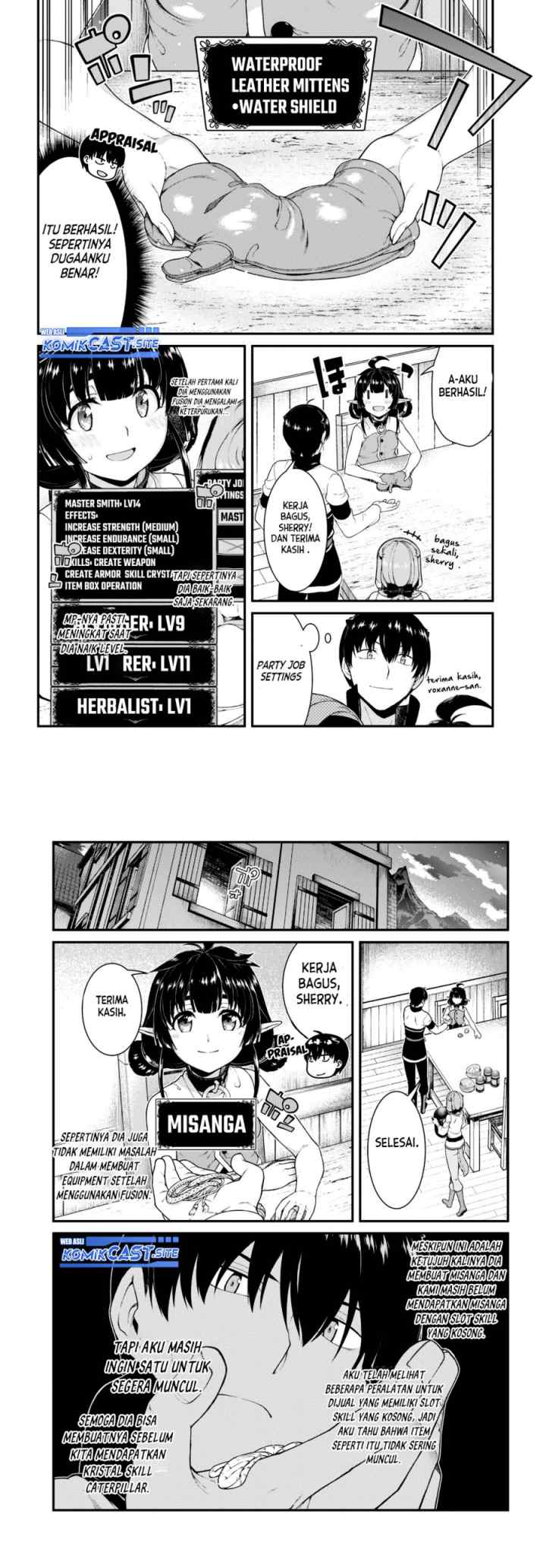 Isekai Meikyuu de Harem wo chapter 66 halaman 10