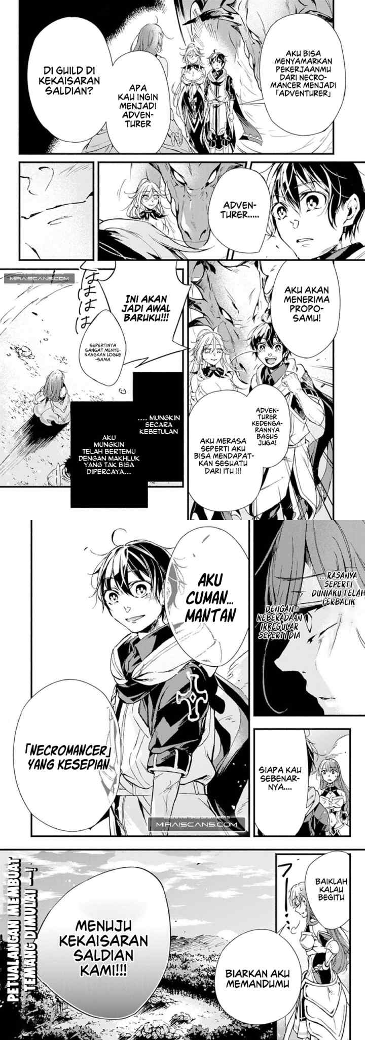 A Lone Necromancer Who Leads an Army of Immortals, Changed His Job to Become an SSS Rank Adventurer chapter 1 halaman 20