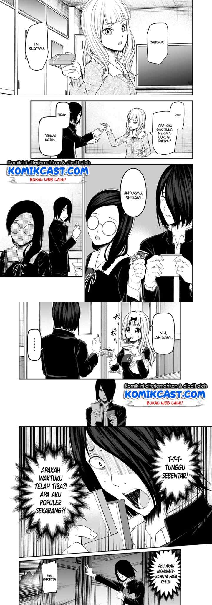 Kaguya-sama wa Kokurasetai: Tensai-tachi no Renai Zunousen chapter 195 halaman 4