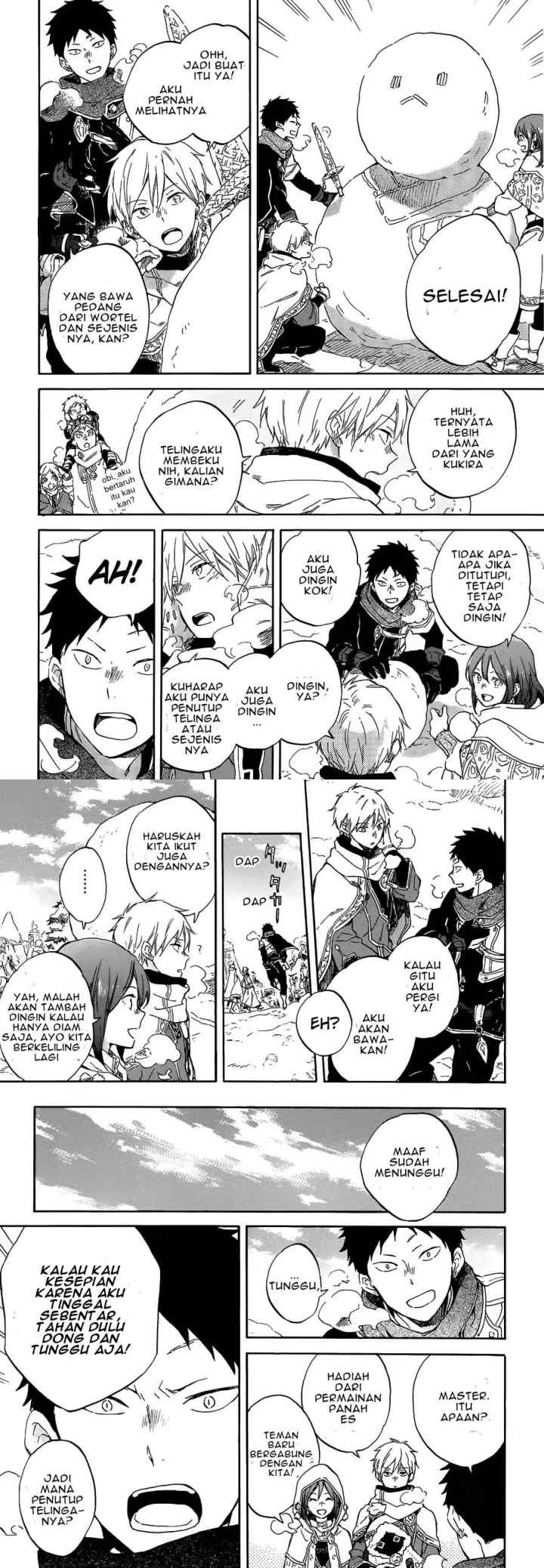 Akagami no Shirayukihime chapter 95 halaman 8