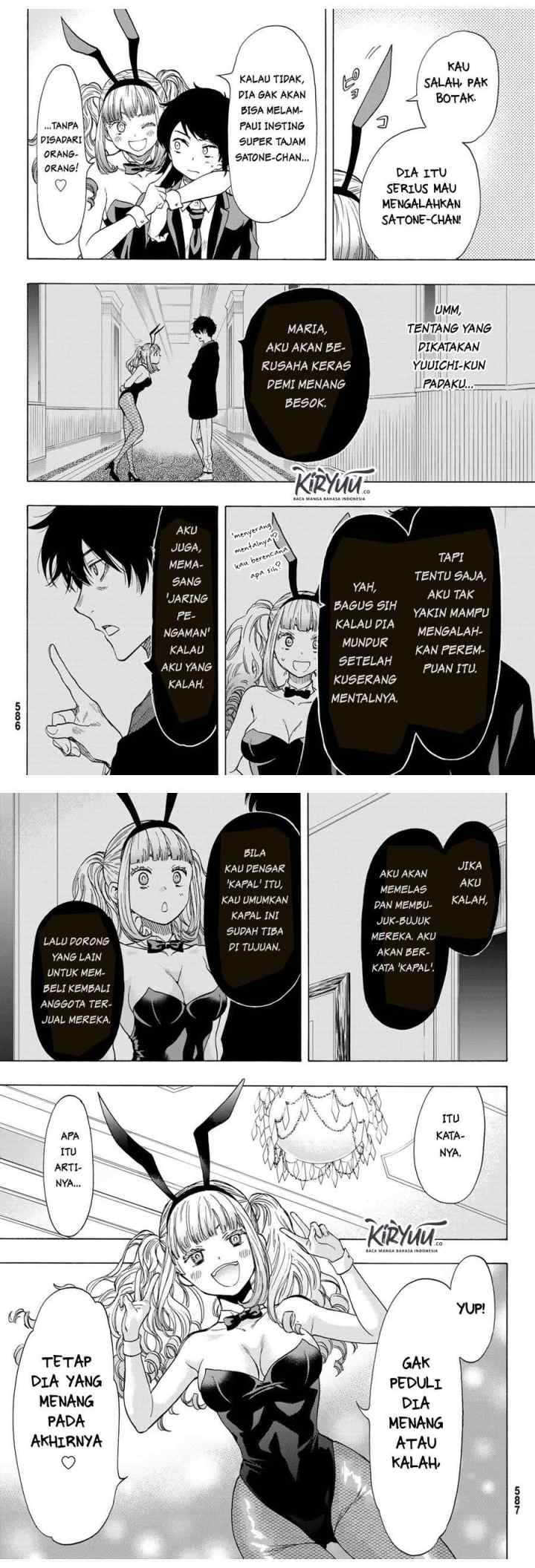 Tomodachi Game chapter 65 halaman 8