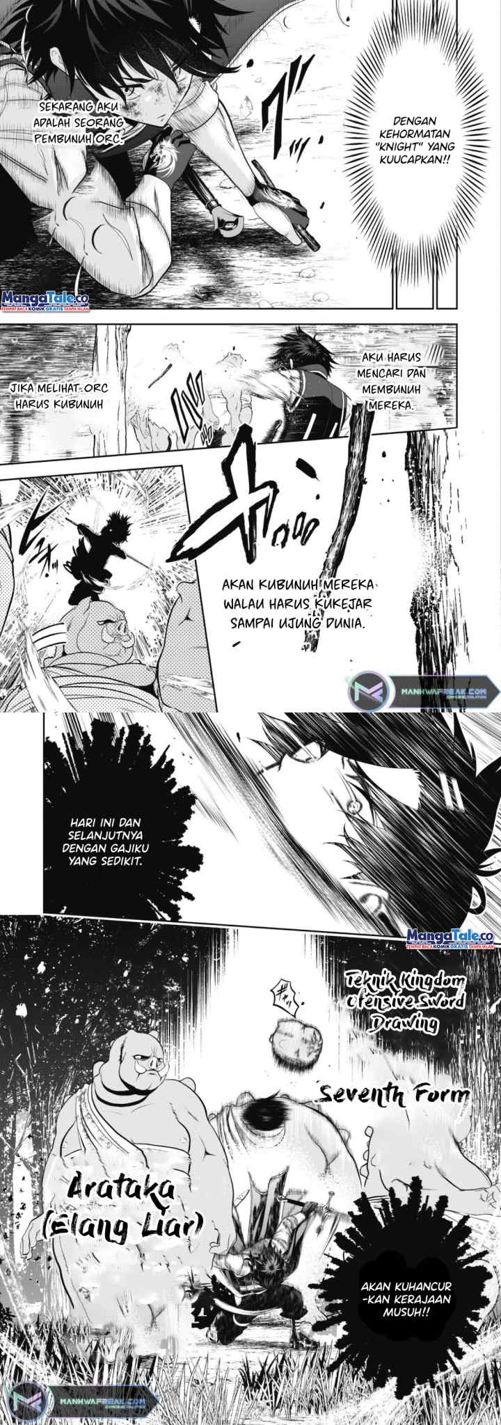 Saikyou Kenshi, Saiteihen Kishidan de Funsenchuu ~Orc wo Chi no Hate Made Oitsumete Zettai ni Shimatsu suru dake no Kantan? Nao Shigotodesu~ chapter 2 halaman 8