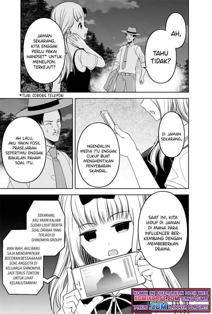 Kaguya-sama wa Kokurasetai: Tensai-tachi no Renai Zunousen chapter 257 halaman 16