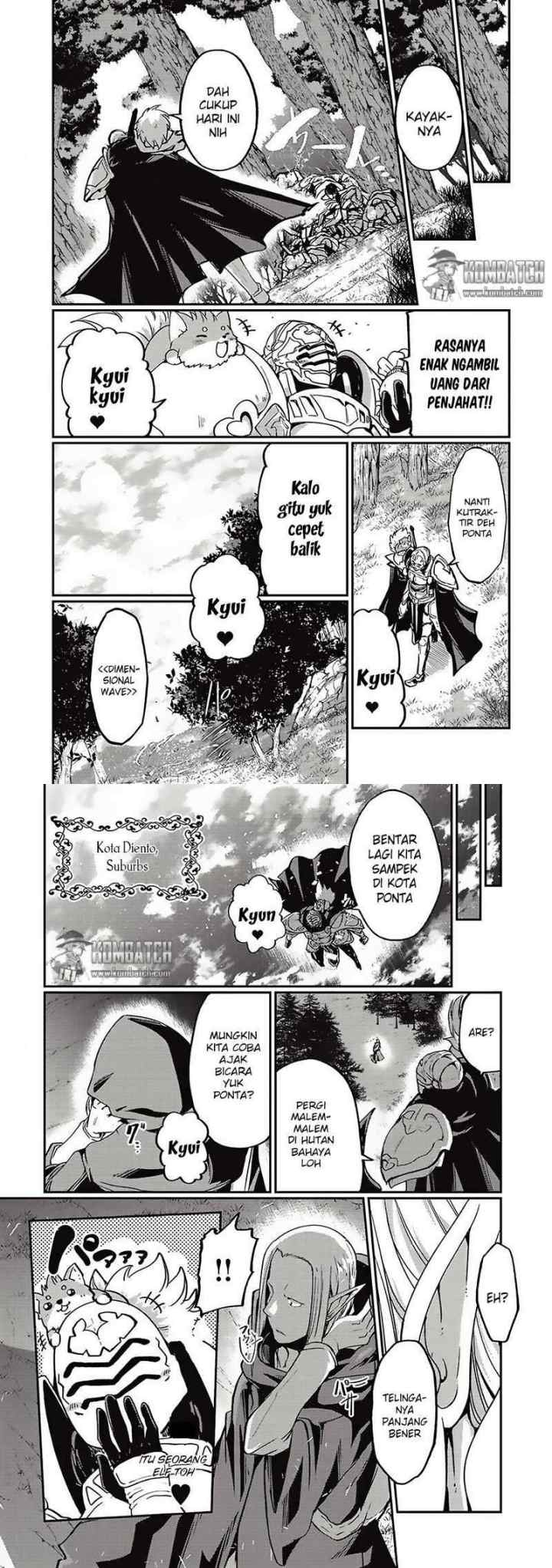 Gaikotsu Kishi-sama, Tadaima Isekai e Odekakechuu chapter 4 halaman 8