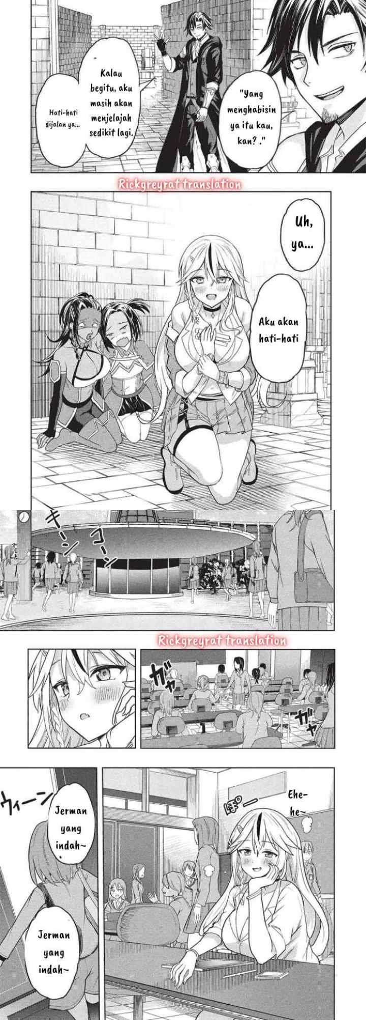 Gal to Dungeon to Shuukai Okure no Tansaku Eiyuutan ~Moto Legend Ima wa Wakeari tei Rank Tansakushana Ore ga, S-Kyuu Gal ni Natsukare Makutte Ikusei wo Makase Sareta~ chapter 2 halaman 13