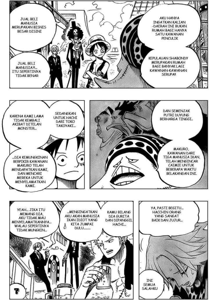 One Piece chapter 491 halaman 14
