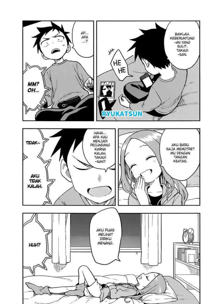 Karakai Jouzu no Takagi-san chapter 134 halaman 12