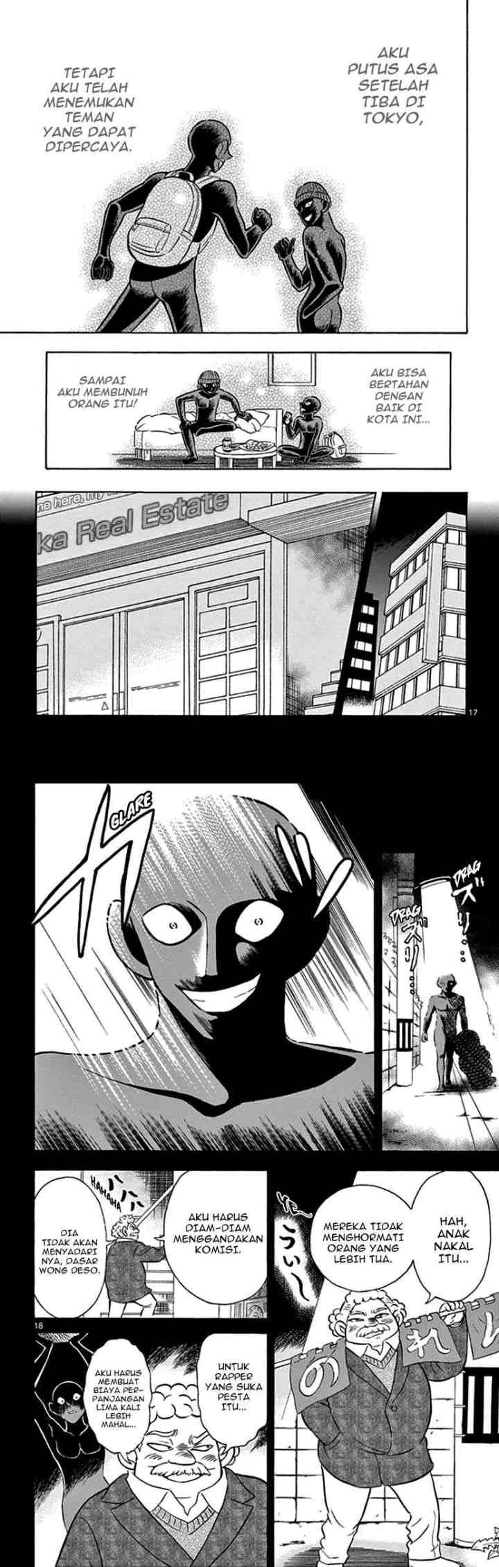 Detective Conan: Hannin no Hanzawa-san chapter 3 halaman 9