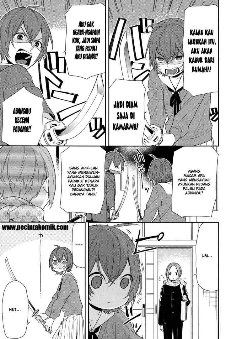 Horimiya chapter 76 halaman 16