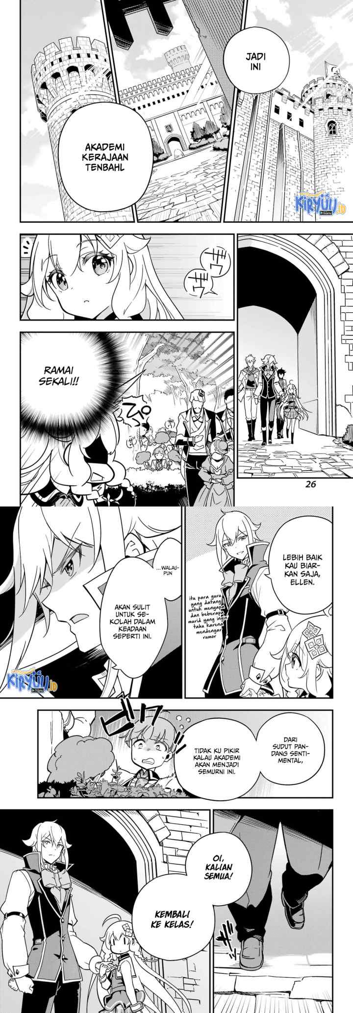 Chichi wa Eiyuu Haha wa Seirei Musume no Watashi wa Tenseisha chapter 41 halaman 9