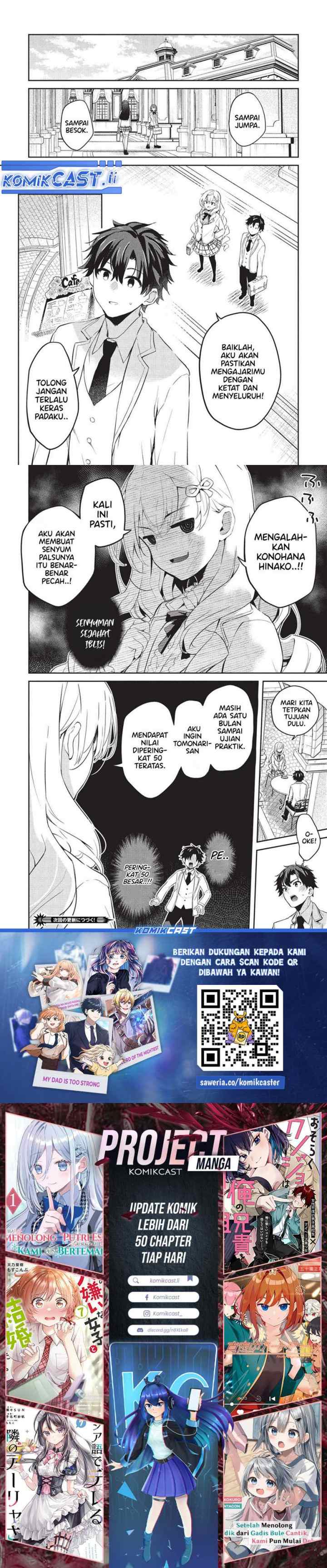 Saijo no Osewa ~Takane no Hana Darakena Meimon Kou de, Gakuin Ichi no Ojou-sama (Seikatsu Noryoku Kaimu) o Kagenagara Osewa suru Koto ni Narimashita~ chapter 25 halaman 8