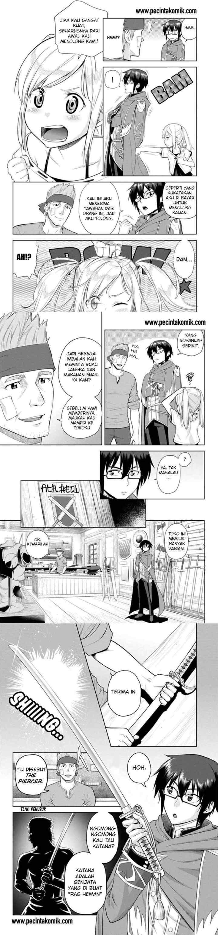 Konjiki no Moji Tsukai: Yuusha Yonin ni Makikomareta Unique Cheat chapter 4 halaman 9