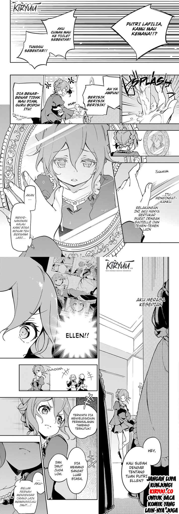 Chichi wa Eiyuu Haha wa Seirei Musume no Watashi wa Tenseisha chapter 26 halaman 4
