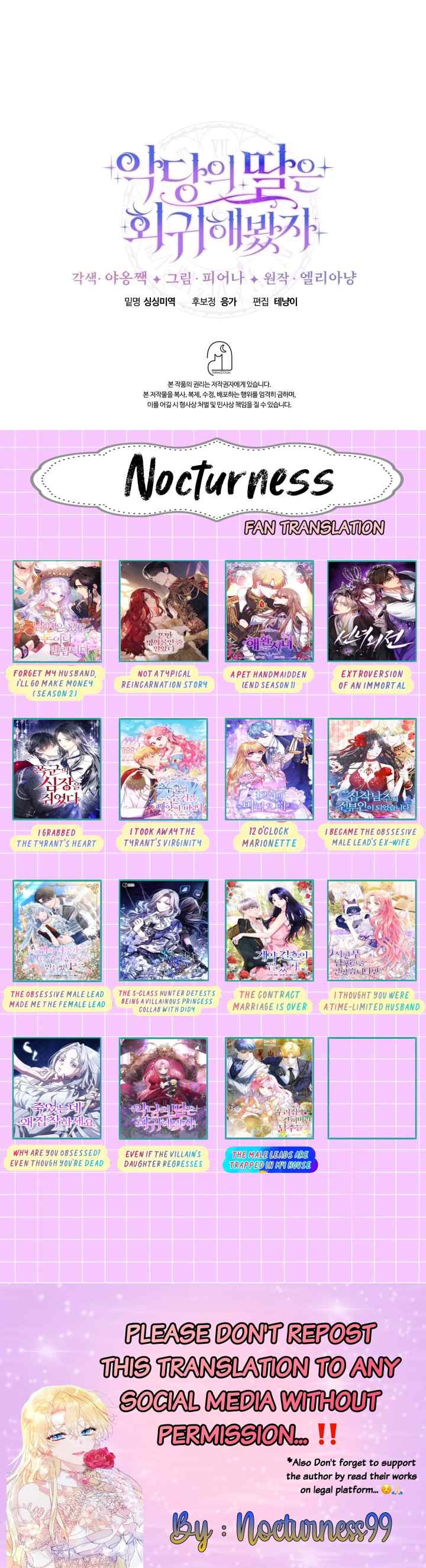 Even If The Villain's Daughter Regresses chapter 40 halaman 20