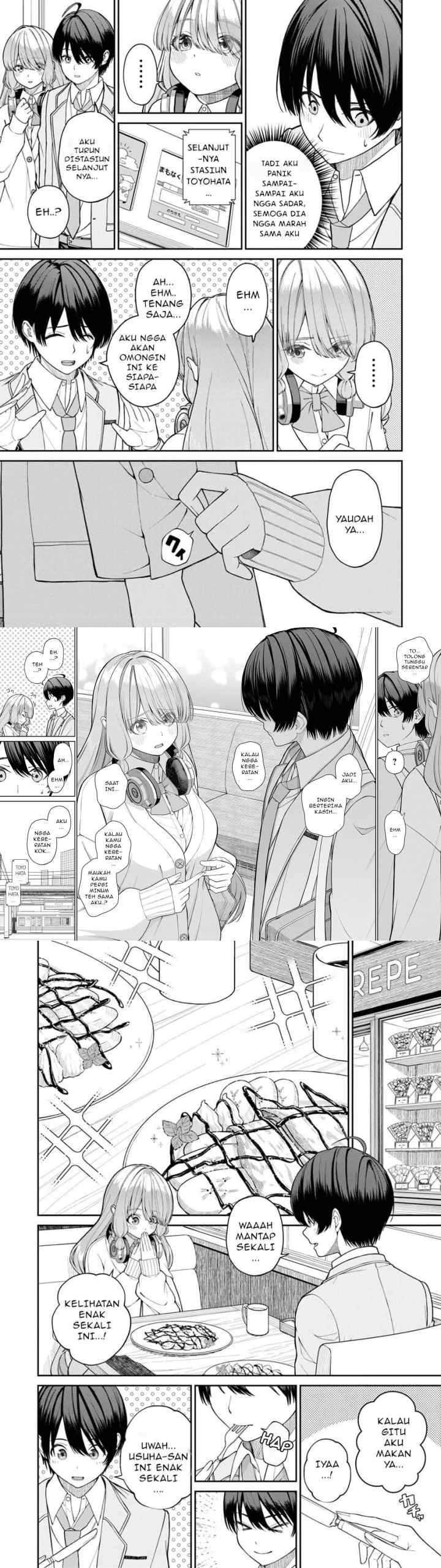 Kanojo ni shitai Joshi Ichii, no Tonari de Mitsuketa Amari-chan chapter 1 halaman 14