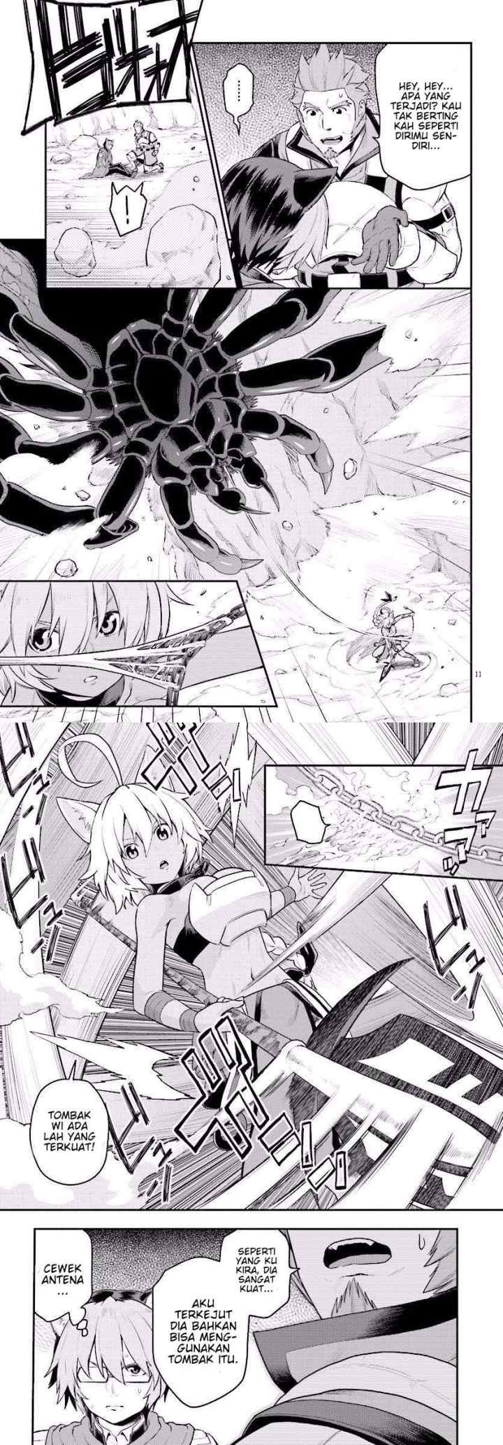Konjiki no Moji Tsukai: Yuusha Yonin ni Makikomareta Unique Cheat chapter 22 halaman 6