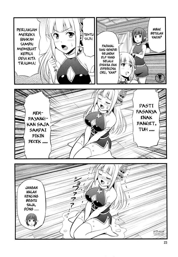 Hentai Elf to Majime Orc chapter 2.5 halaman 4