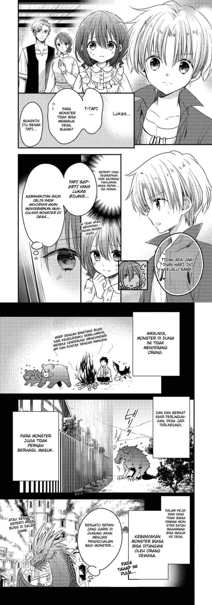 Yuusha-sama no Osananajimi to iu Shokugyou no Make Heroine ni Tensei shita no de, Chougoushi ni Job Change shimasu chapter 2 halaman 7