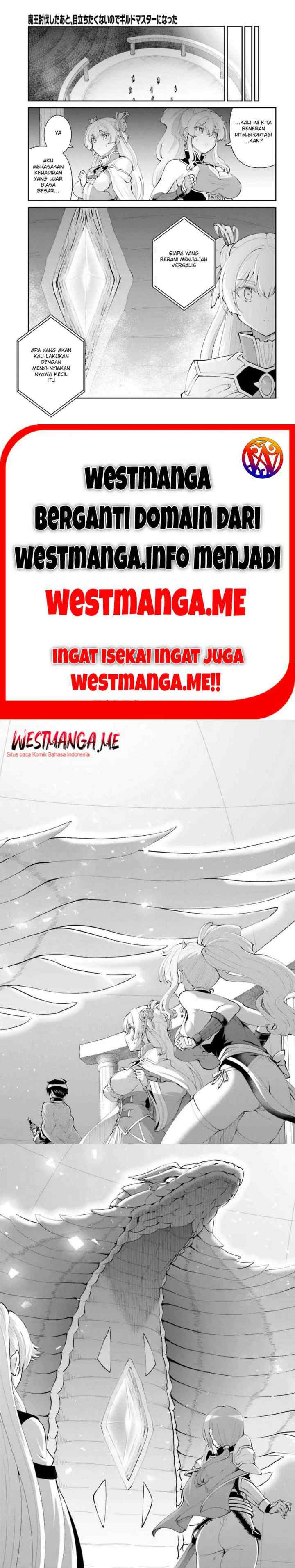 Maou Toubatsu Shita Ato, Medachitakunai node Guild Master ni Natta chapter 54 halaman 5