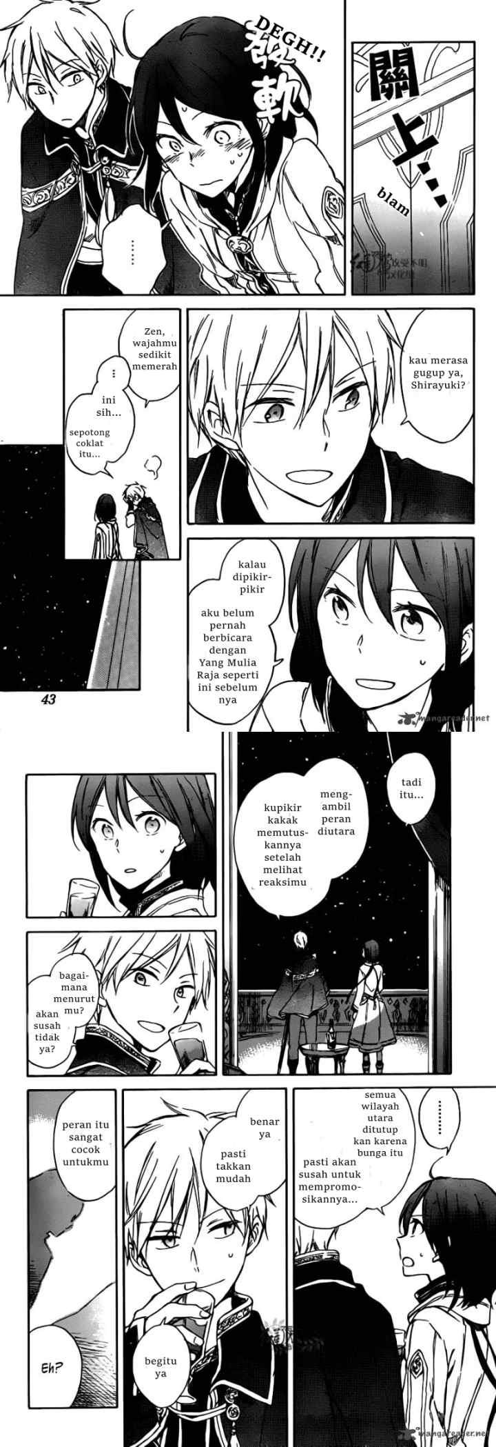 Akagami no Shirayukihime chapter 67 halaman 14