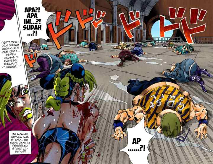 JoJo no Kimyou na Bouken - Stone Ocean chapter 66 halaman 16