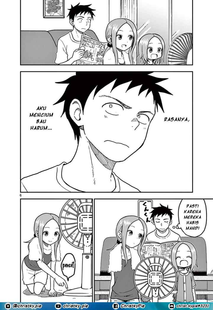 Karakai Jouzu no (Moto) Takagi-san chapter 104 halaman 6